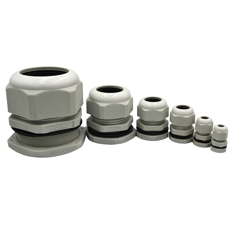 Кабельный ввод герметичный RZ PG9 Серый - 2