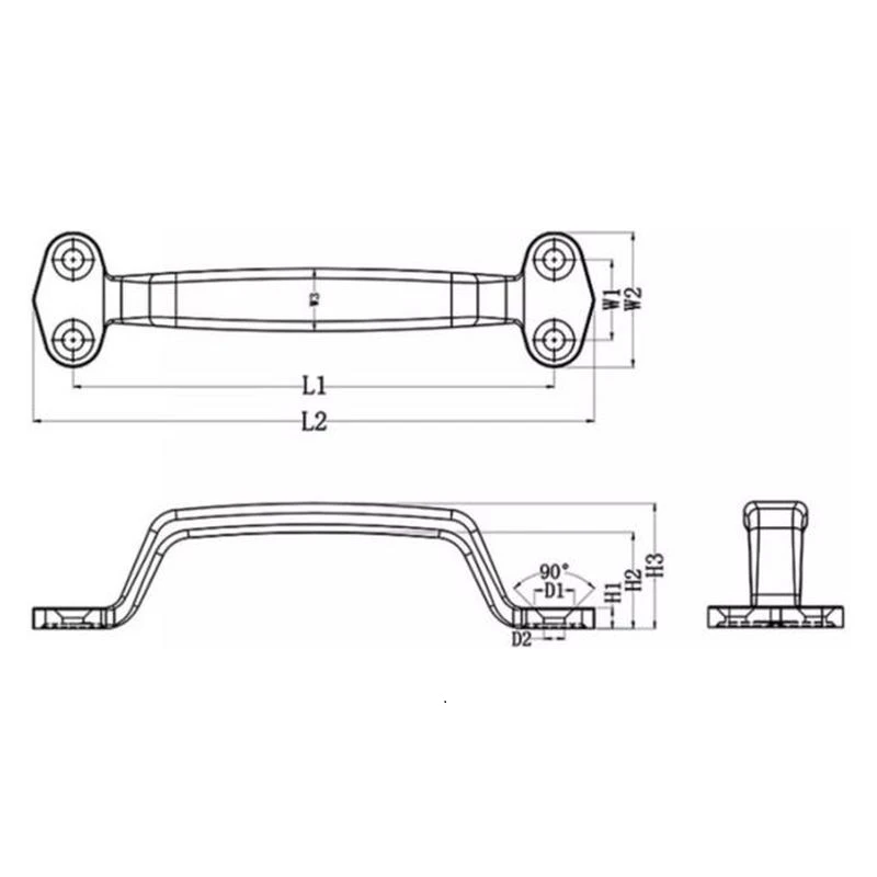 Дверная ручка RZ H146-20.SS Металлик - 2