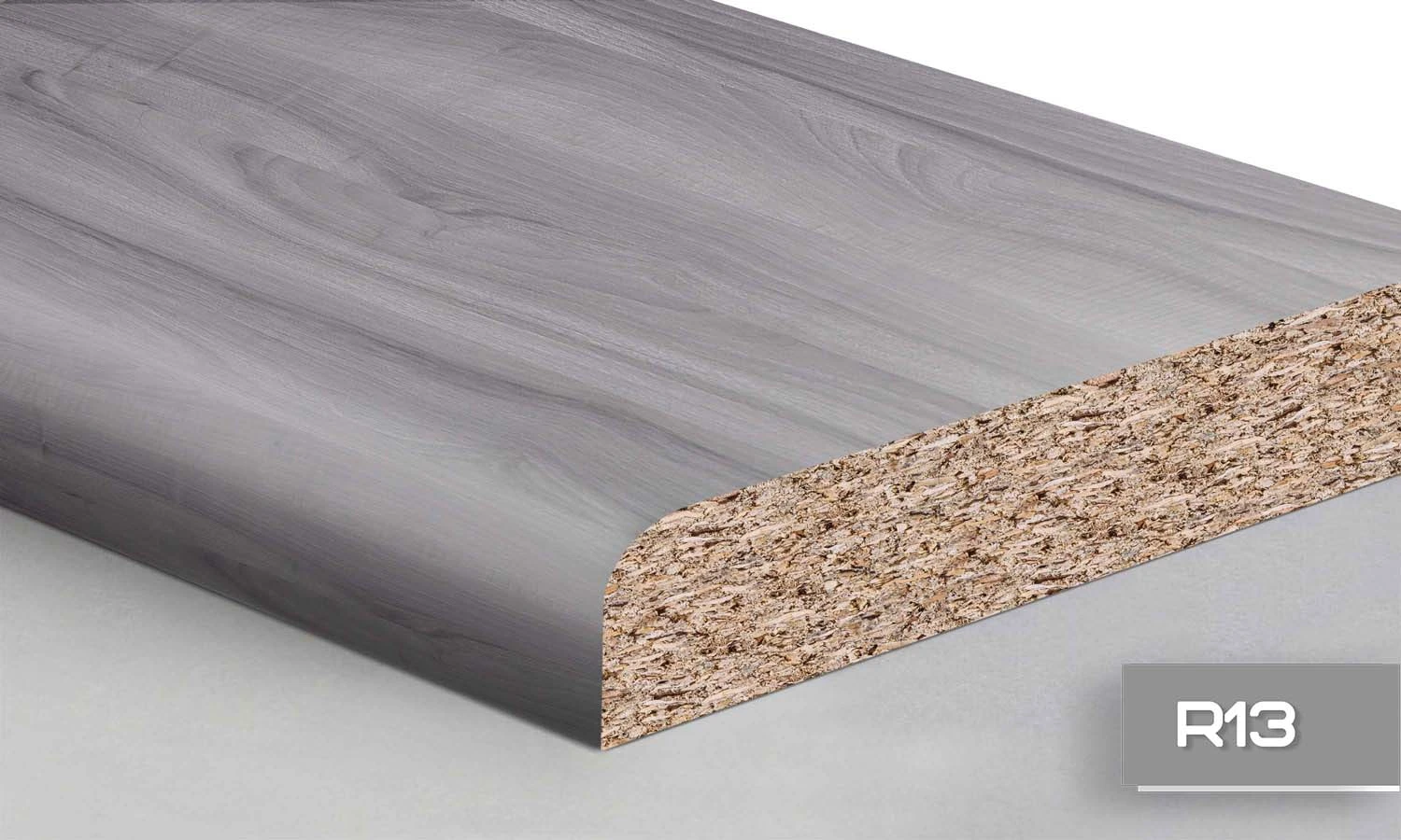 Стільниця LuxeForm S938 3050х600х38 мм 1L MR Вологостійка R13 Р WT Грейвуд - 2