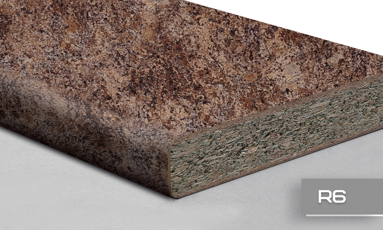 Стільниця LuxeForm 4200x600x38 мм 1U R6 S056/L Граніт золотий вологостійка - 2