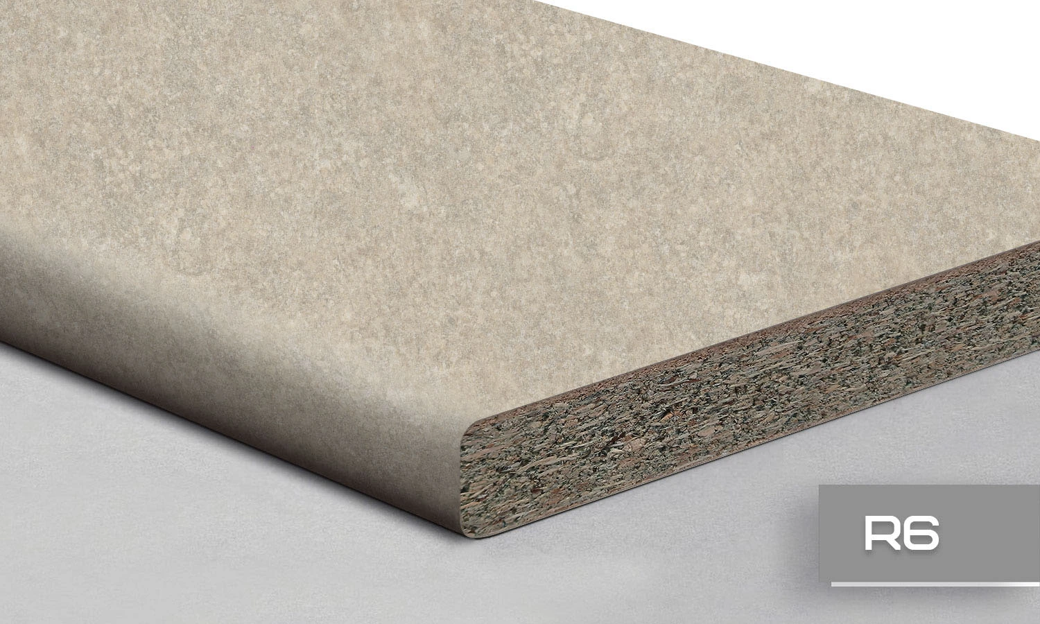 Столешница LuxeForm 3050x600x28 мм R6 S057 Олимпия влагостойкая - 2