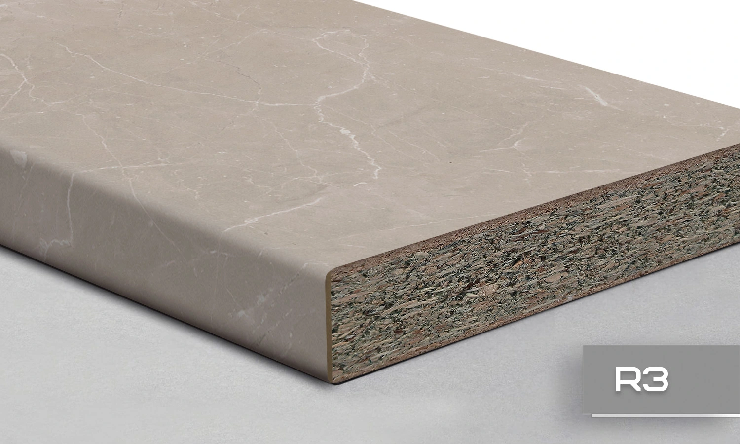 Столешница LuxeForm 4200x600x38 мм R3 S944 Боттичино 2019 влагостойкая/оттенок - 2
