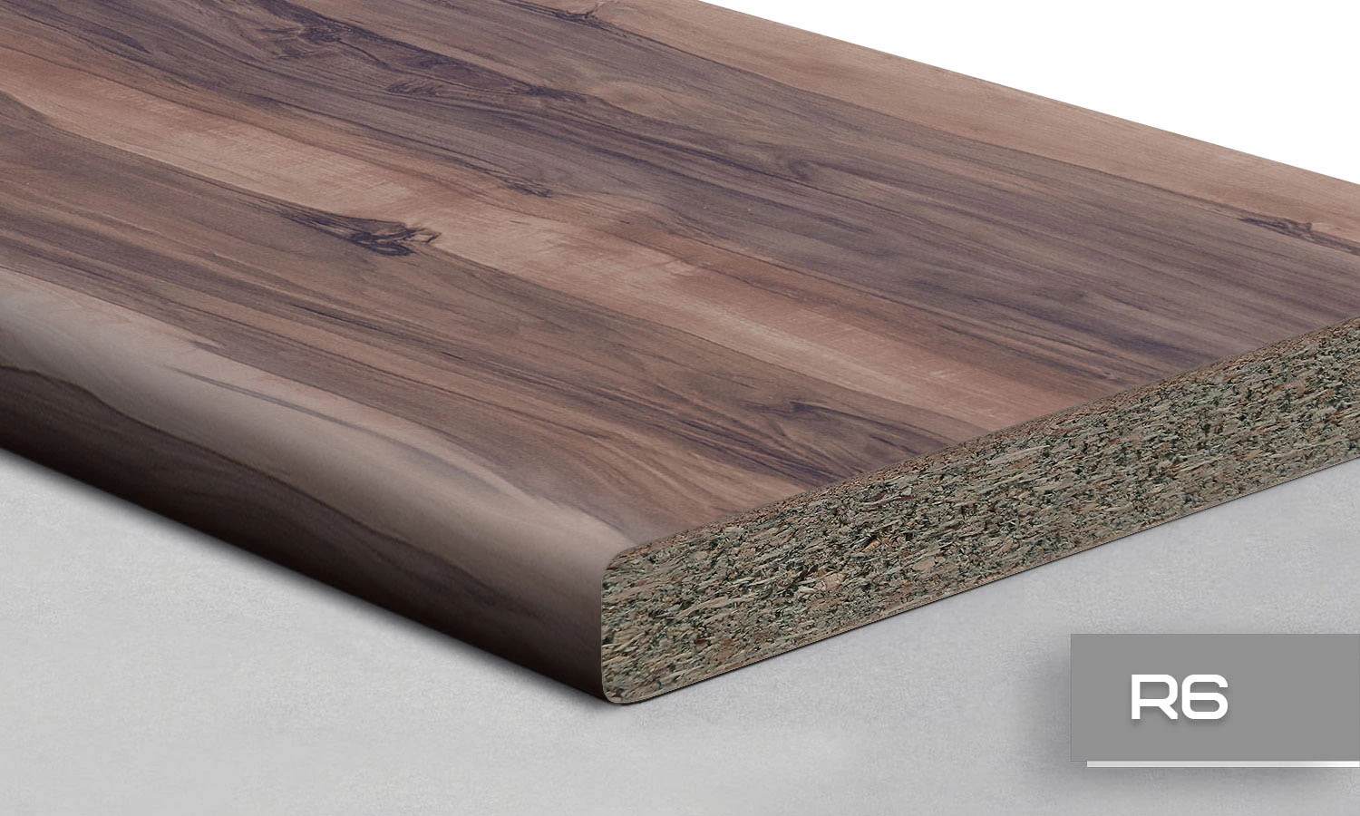 Столешница LuxeForm 4200x600x28 мм 1U R6 L143 Палисандр 2018 влагостойкая - 2