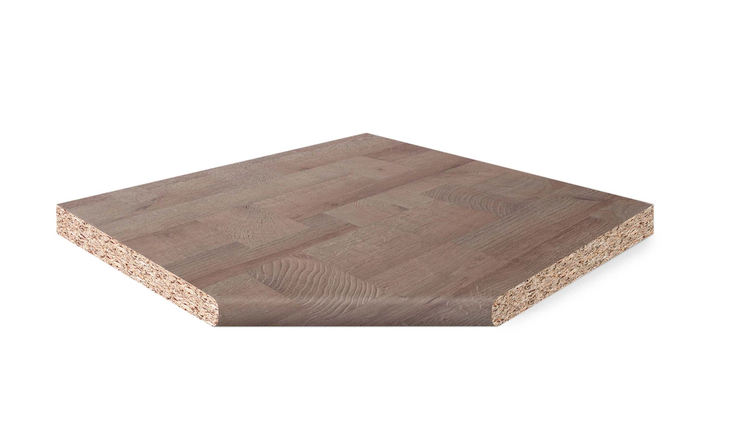 Кутовий елемент LuxeForm L142 900х900х38 мм 1L EG 13 Р CR Дуб мозаїка золотий - 2