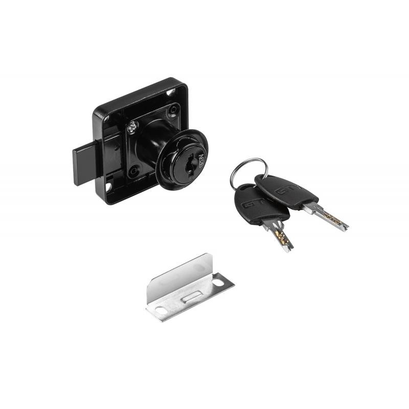 Замок GTV квадратный 138 + цифровой ключ Черный