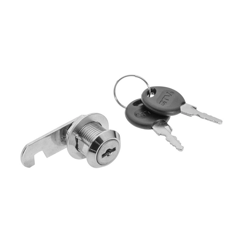 Замок GTV ZZ-20-103-01 для ящиков 16,5 мм Хром