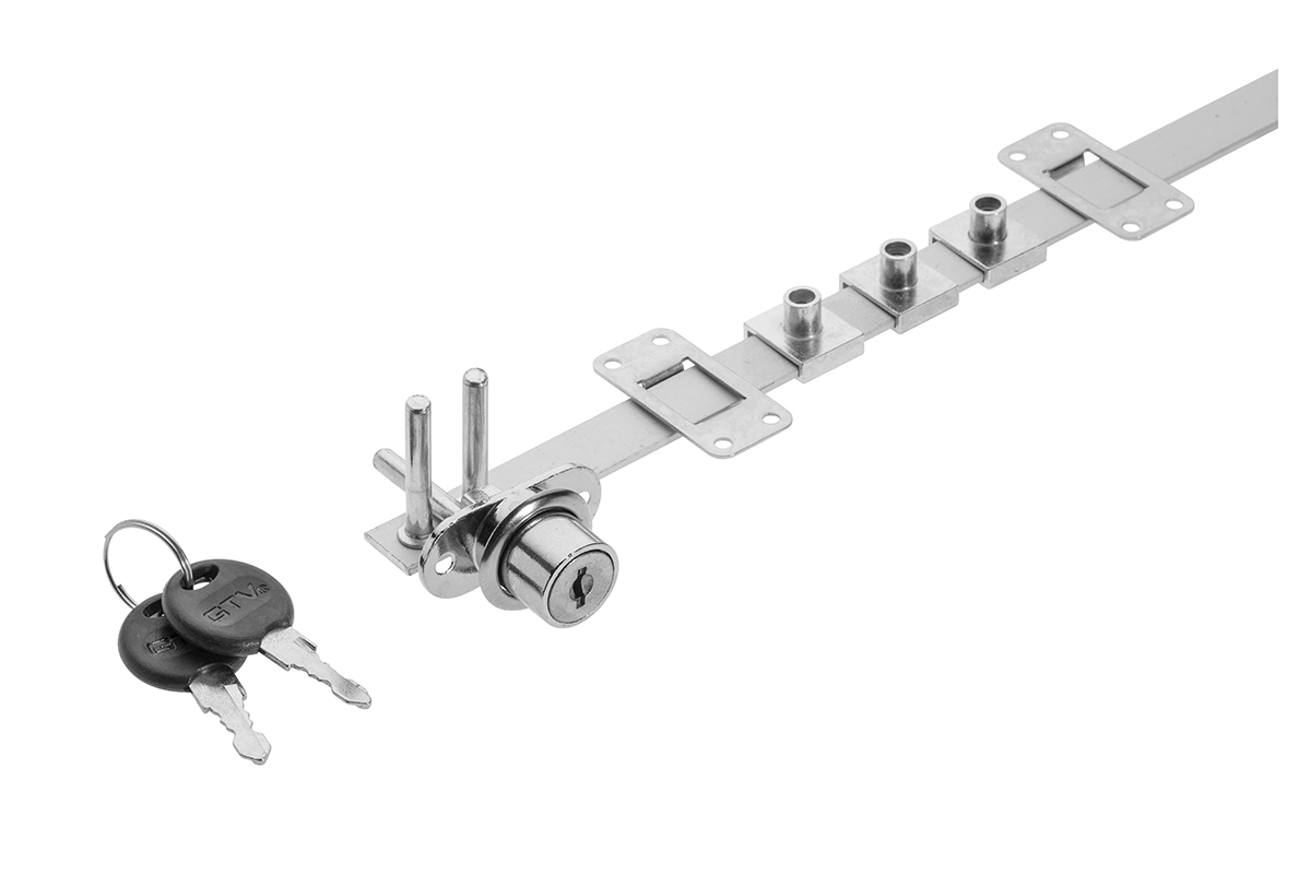 Замок GTV центральный 288х600 Хром
