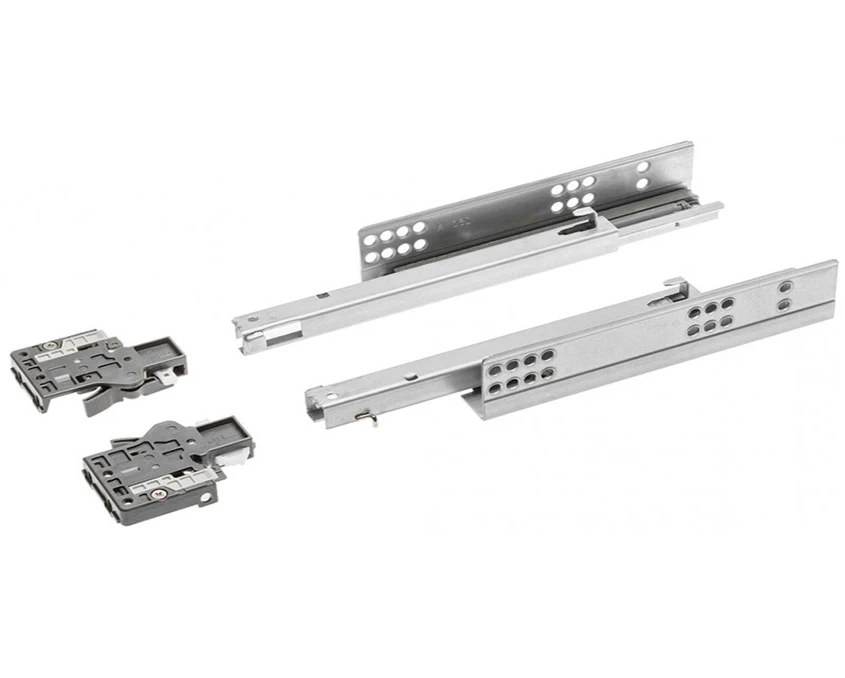 Направляющие GTV MODERN SLIDE скрытого монтажа L-400мм (16-18мм) Цинк