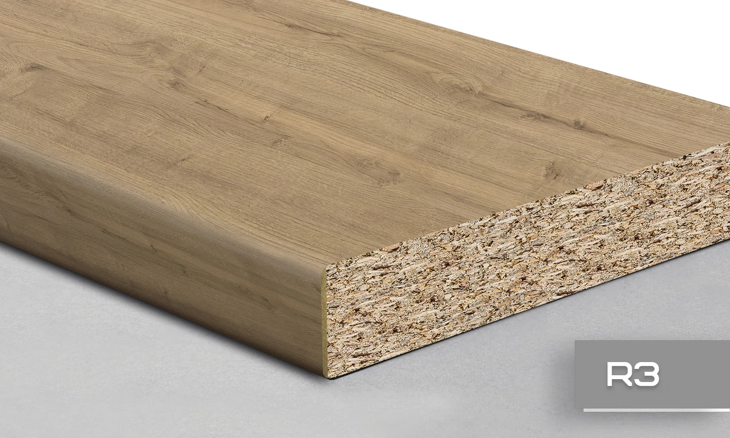 Столешница LuxeForm 4200x1200x38мм 1U R3 L151 Дуб Манчестер 2023 - 2