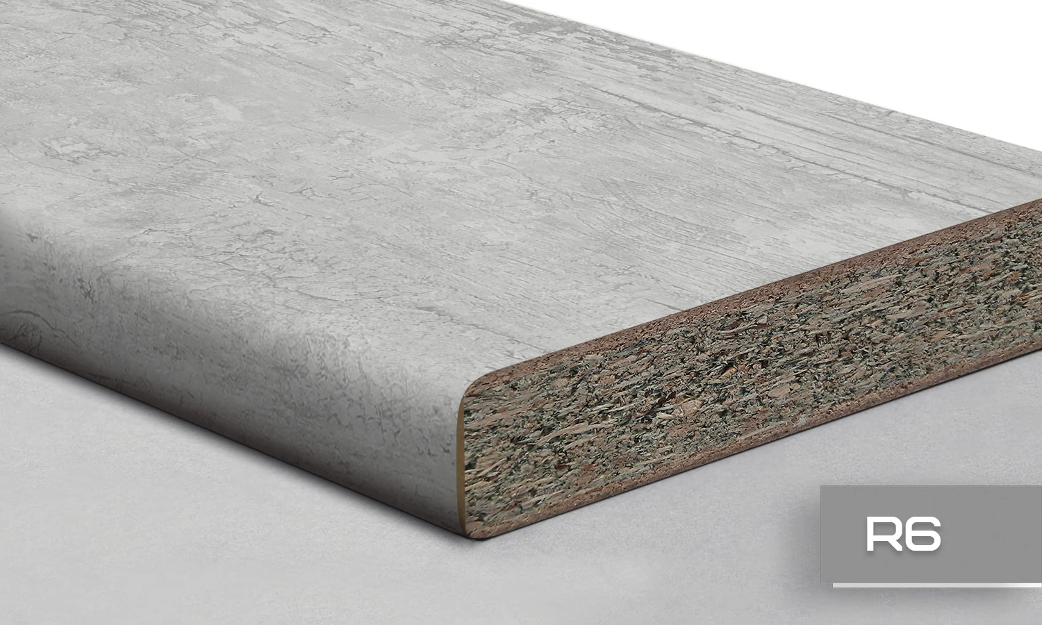 Стільниця LuxeForm S495 4200х1200х38 мм 1U MR Вологостійка R6 S495 WT Бароко - 2