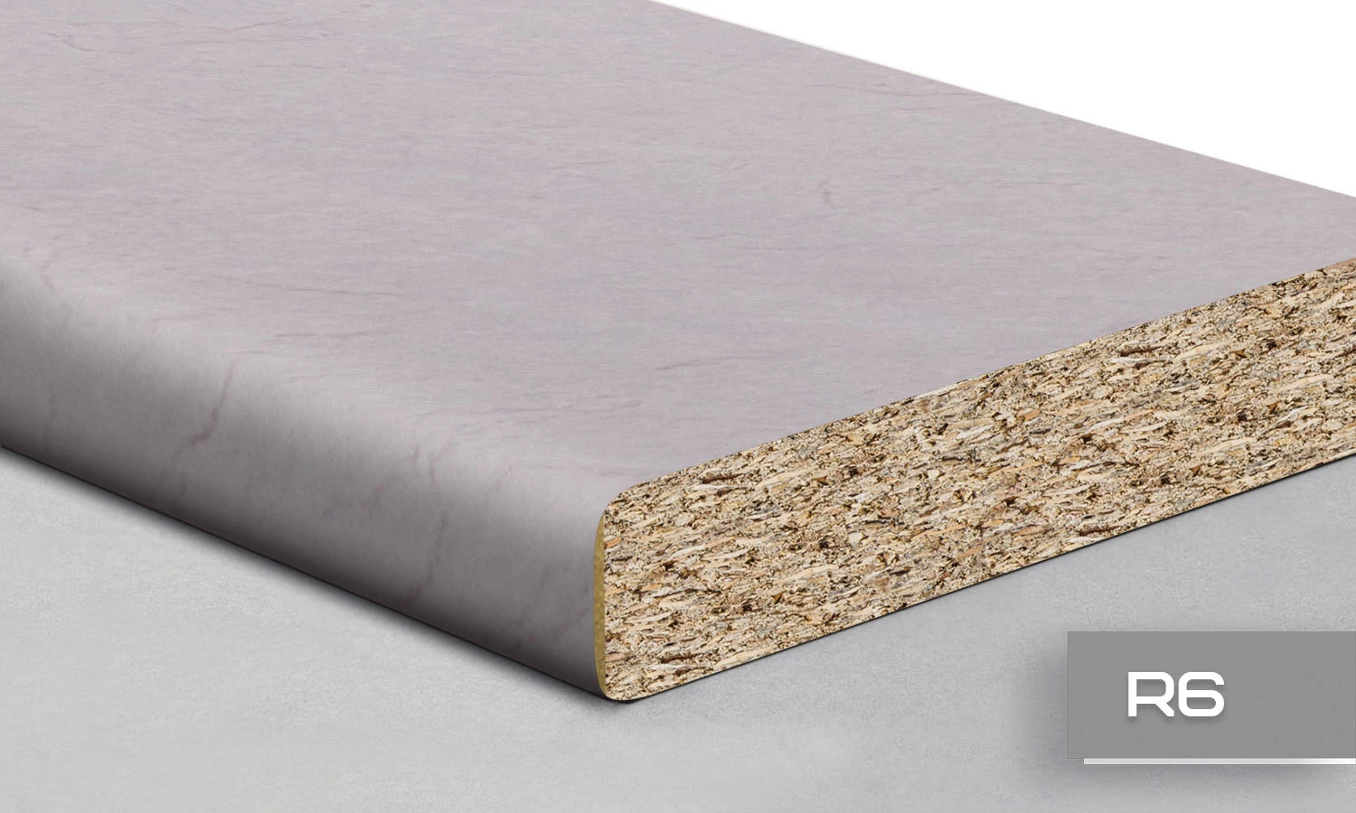 Стільниця LuxeForm S967 4200х1200х38 мм 1U EG 6 S967 WT Бiлий камiнь - 2