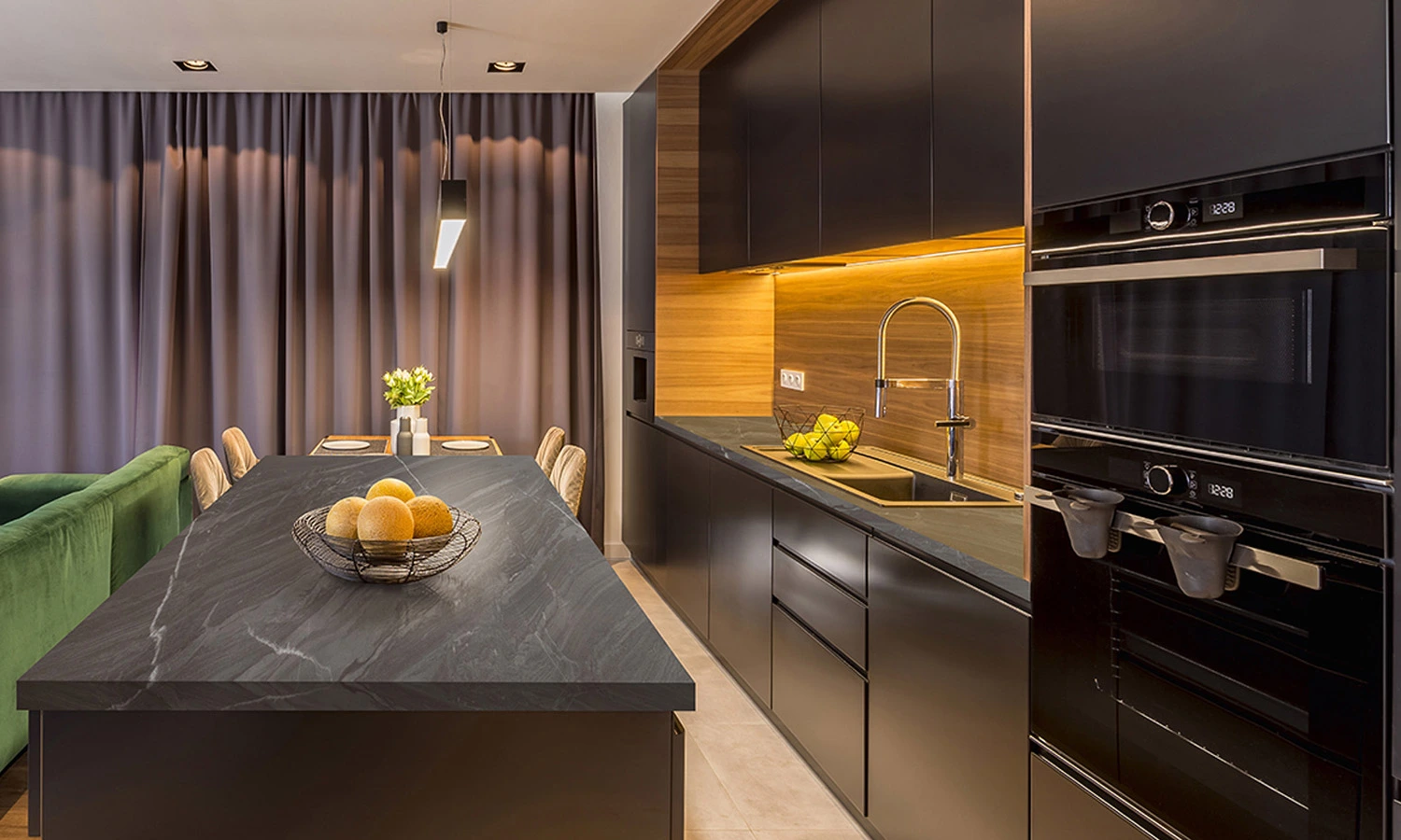 Стільниця LuxeForm SP800 4200х900х38 мм 1U EG 6 SP800 WT Еванс - 3